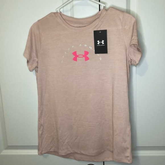 Under Armour Other - Girls Under Armour tech Twist Tee Shirt Pink XL‎